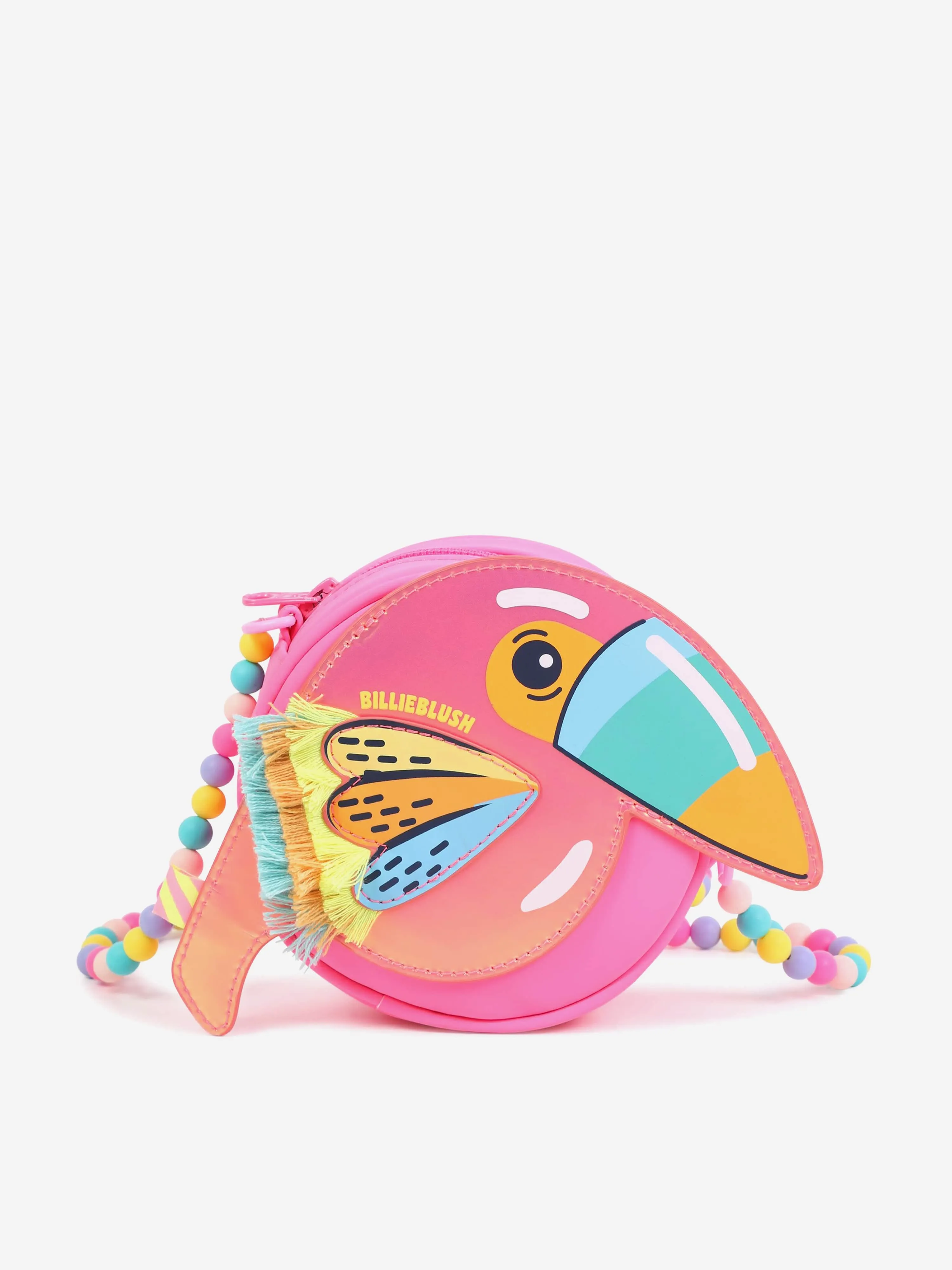 Girls Bird Crossbody Bag in Pink (15cm)