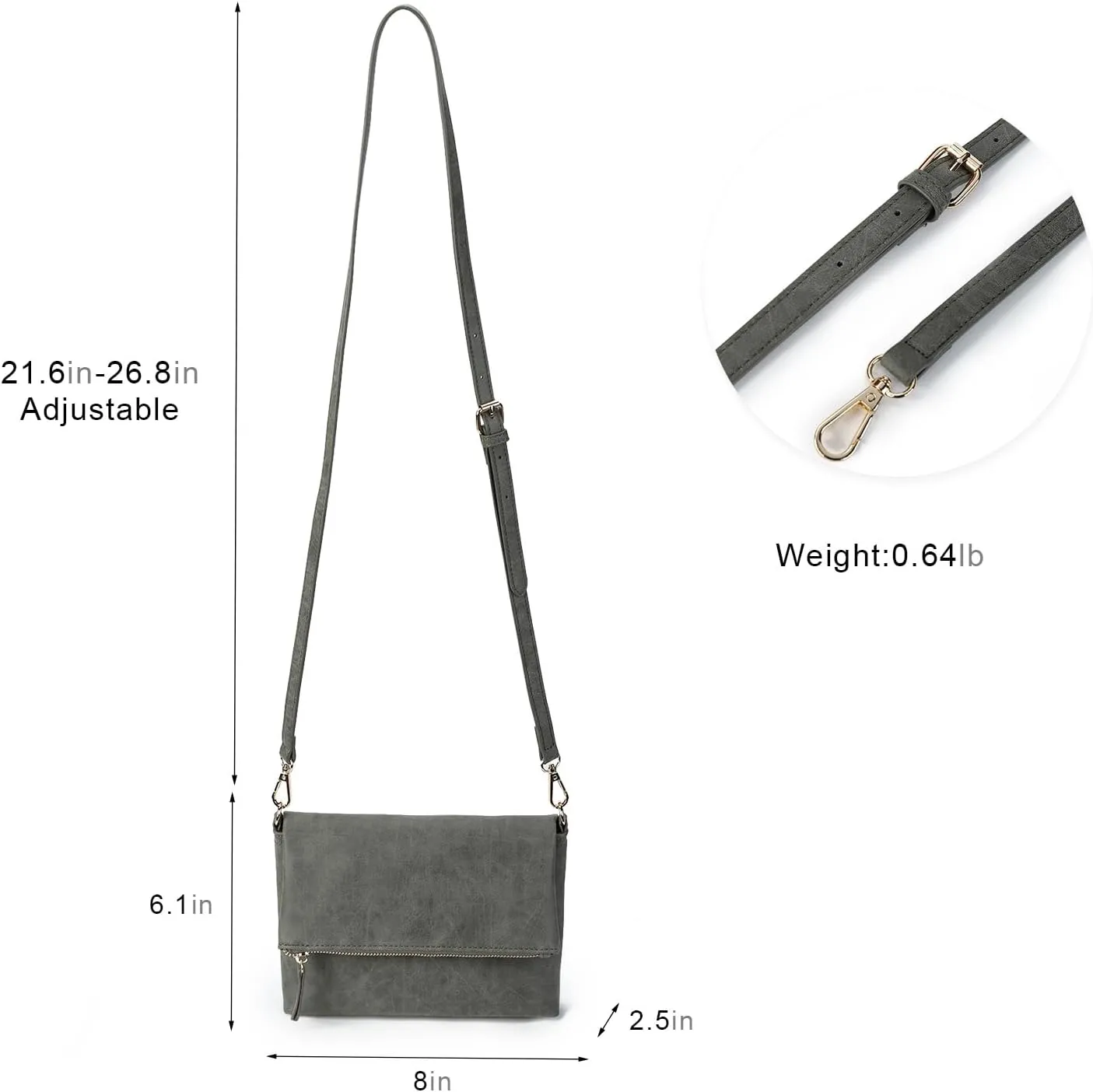 Gladdon Crossbody bags for Women Crossbody Purse Shoulder Bag