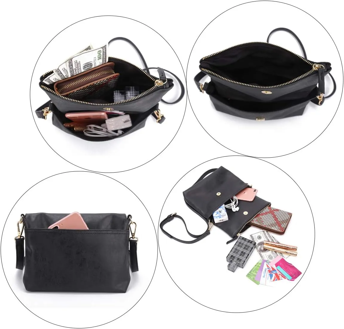Gladdon Crossbody bags for Women Crossbody Purse Shoulder Bag
