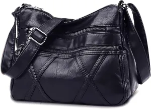 Gladdon Small Crossbody Bags for Women Leather Shoulder Purses Vegan Womens Cross body Bag Lightweight