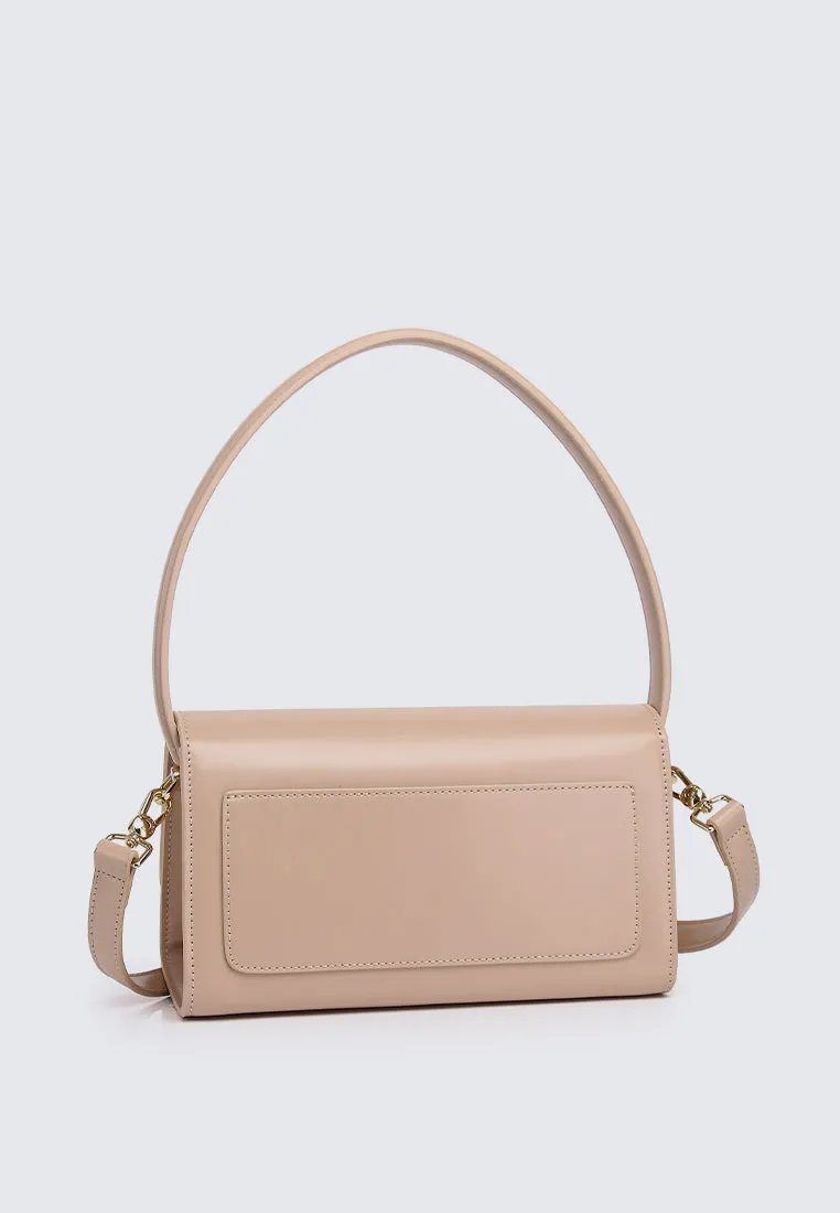 Glow on Jewel Crossbody (Nude)