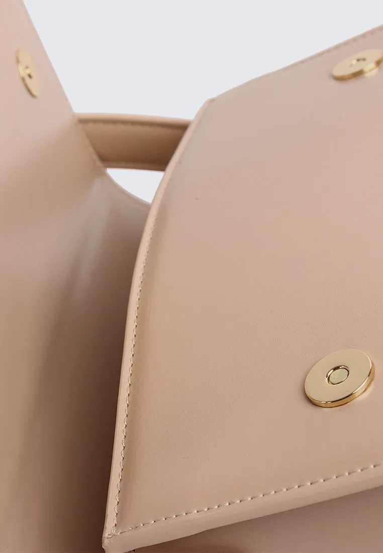Glow on Jewel Crossbody (Nude)