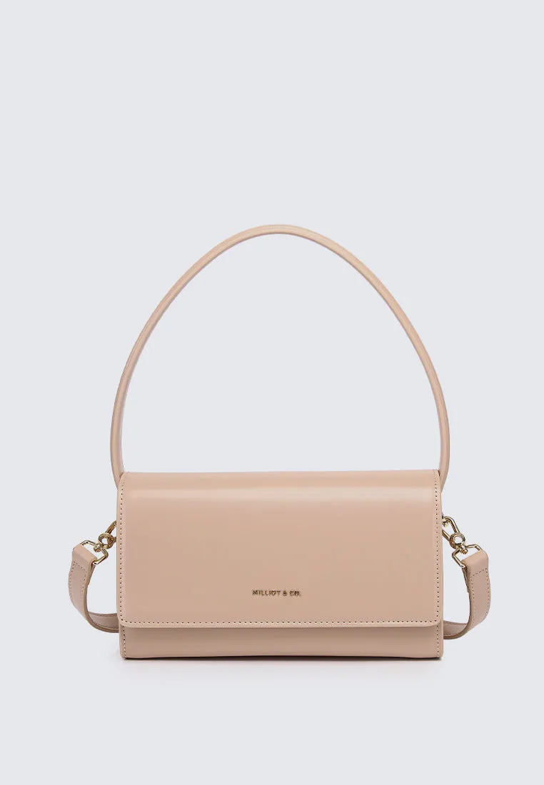 Glow on Jewel Crossbody (Nude)