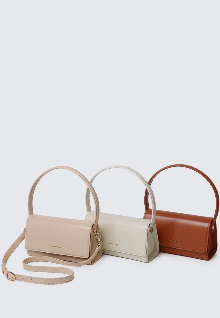 Glow on Jewel Crossbody (Nude)