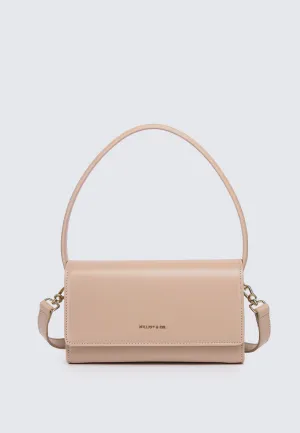 Glow on Jewel Crossbody (Nude)