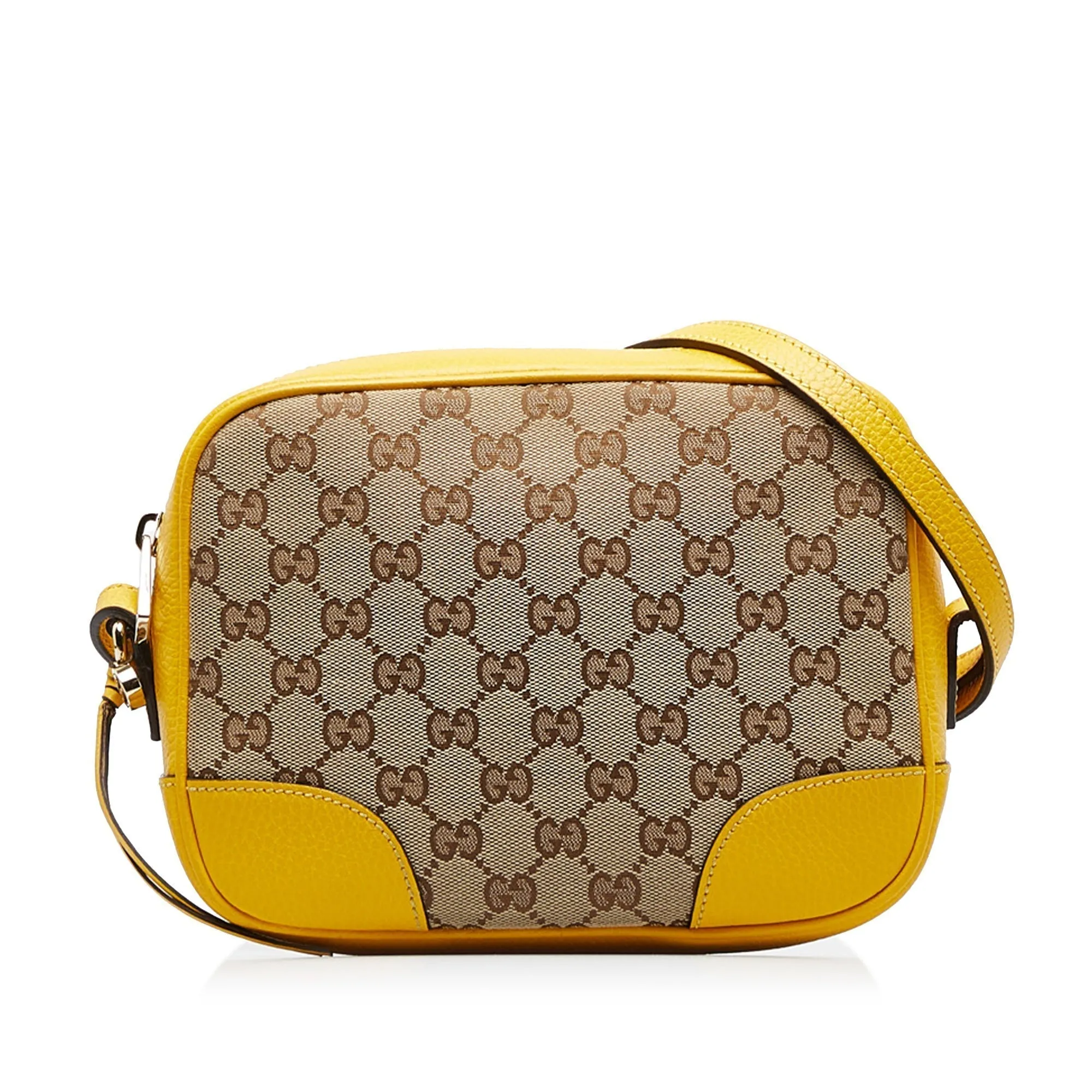 GUCCI GG Canvas Bree Crossbody Bag