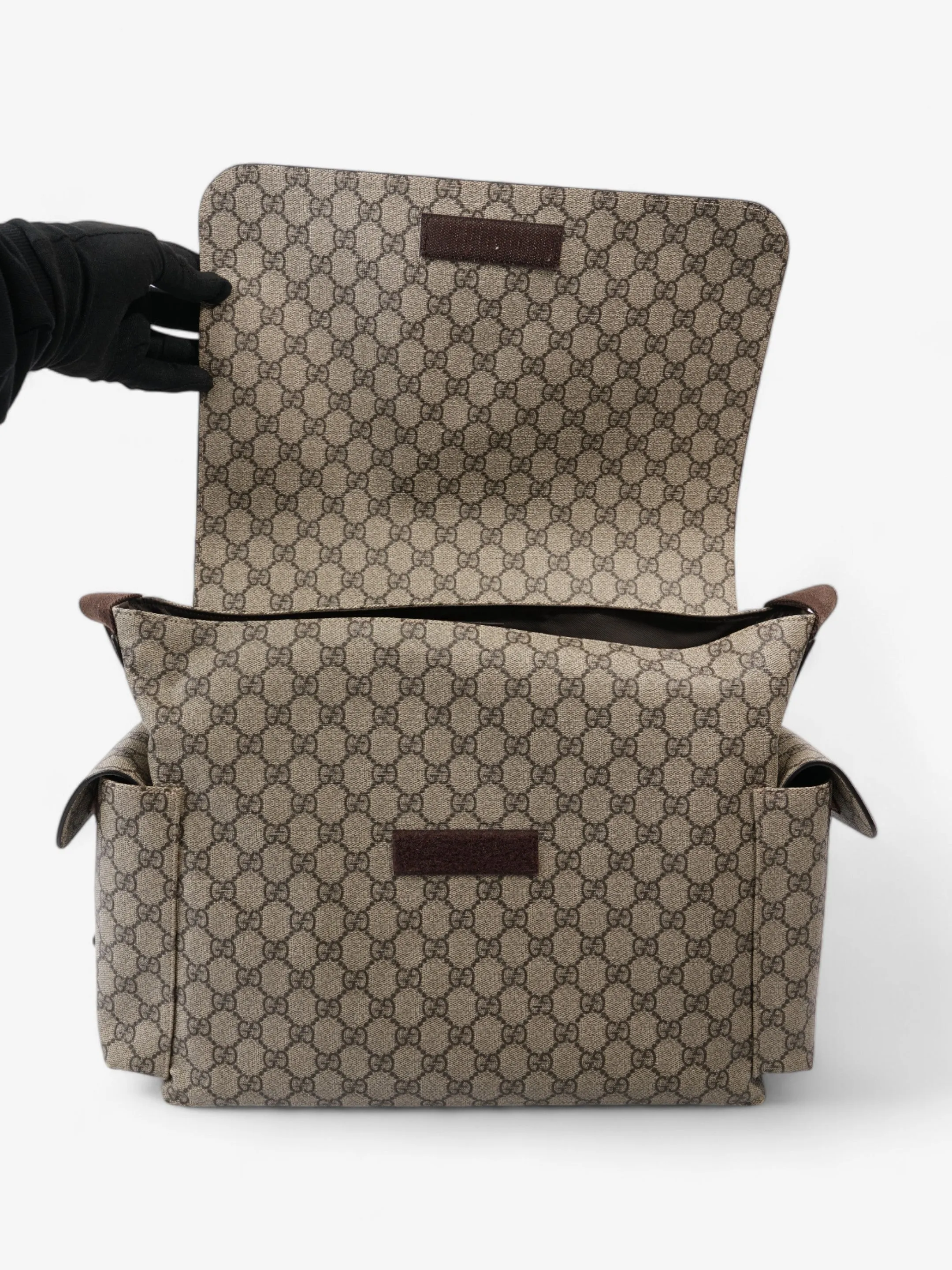 Gucci Gucci Baby Changing Bag GG Supreme Coated Canvas One size