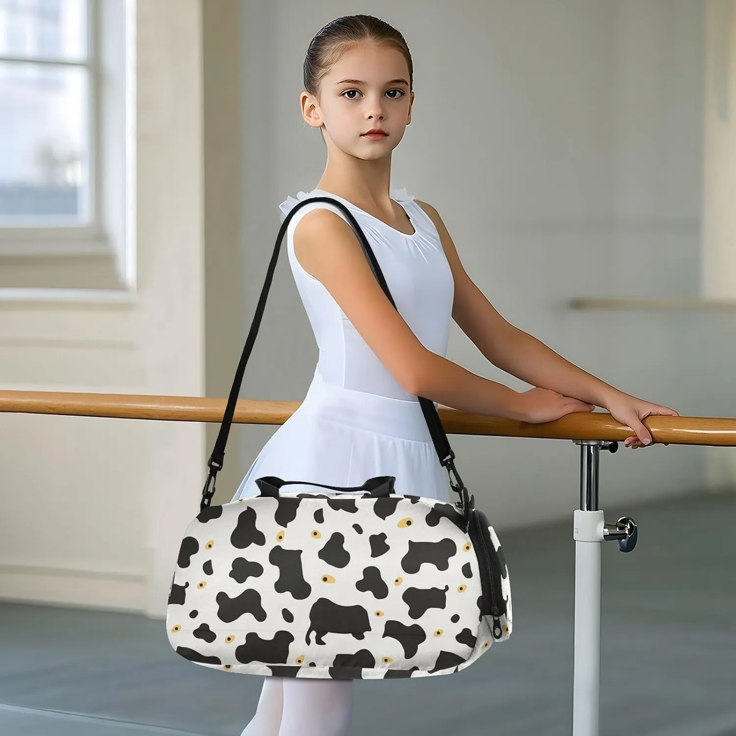 GuoChe Small Crossbody Purse with Shoes Compartment Fashion Purses for Go shopping