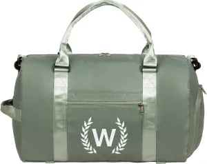 Gym Bag for Women, Personalized Duffle Bag with Shoe Compartment, Sports Bag for Yoga & Dance with Wet Pocket and Mat Strap.
