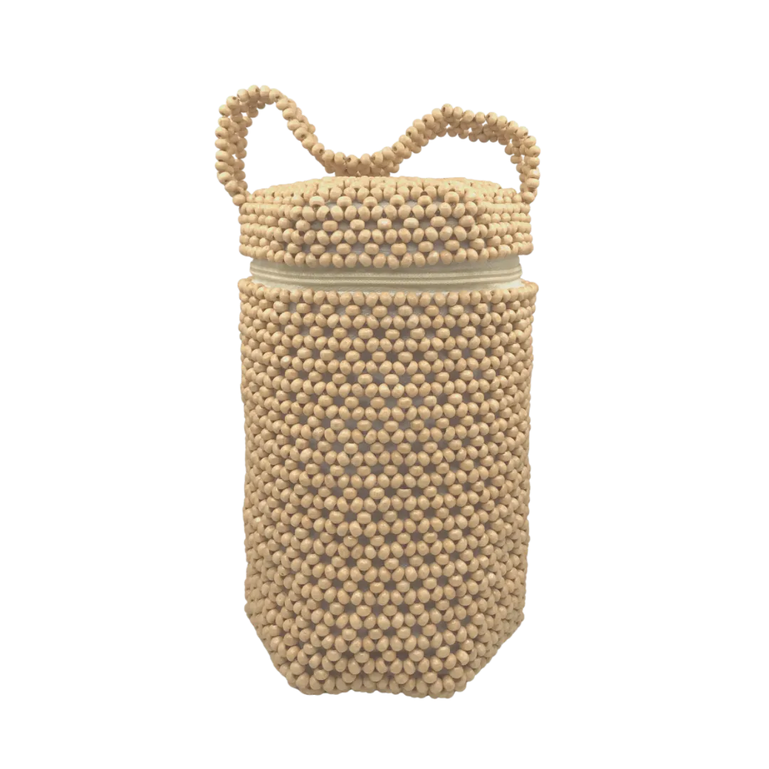 HABI Footwear and Lifestyle Amy Beaded Bucket Bag