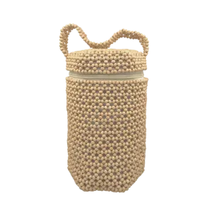 HABI Footwear and Lifestyle Amy Beaded Bucket Bag