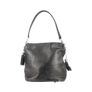 HARPER - BLACK LEATHER