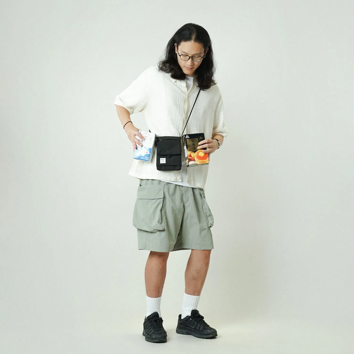 Hellolulu Jose Daily Flip Pouch Recycled (Flat Black)
