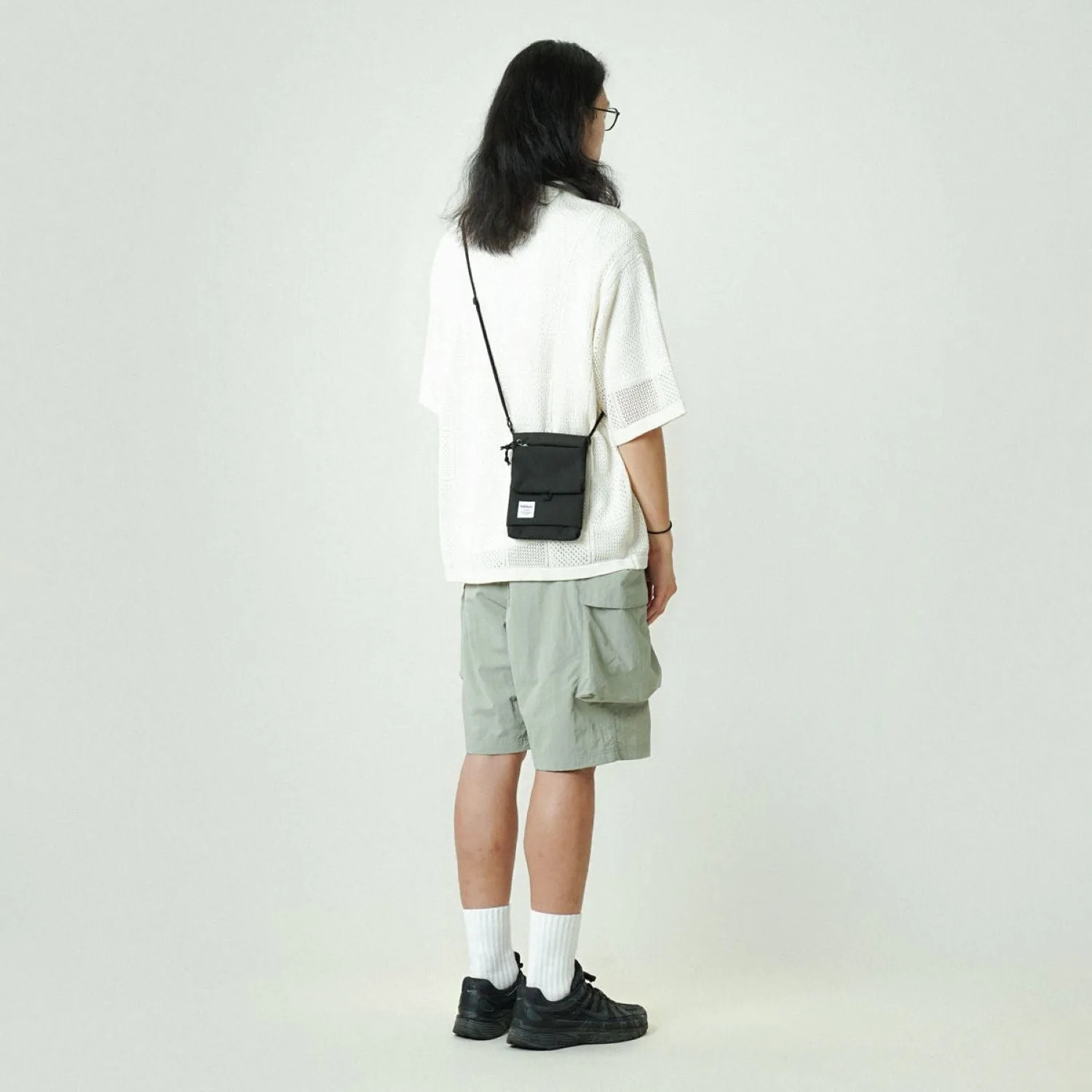 Hellolulu Jose Daily Flip Pouch Recycled (Flat Black)