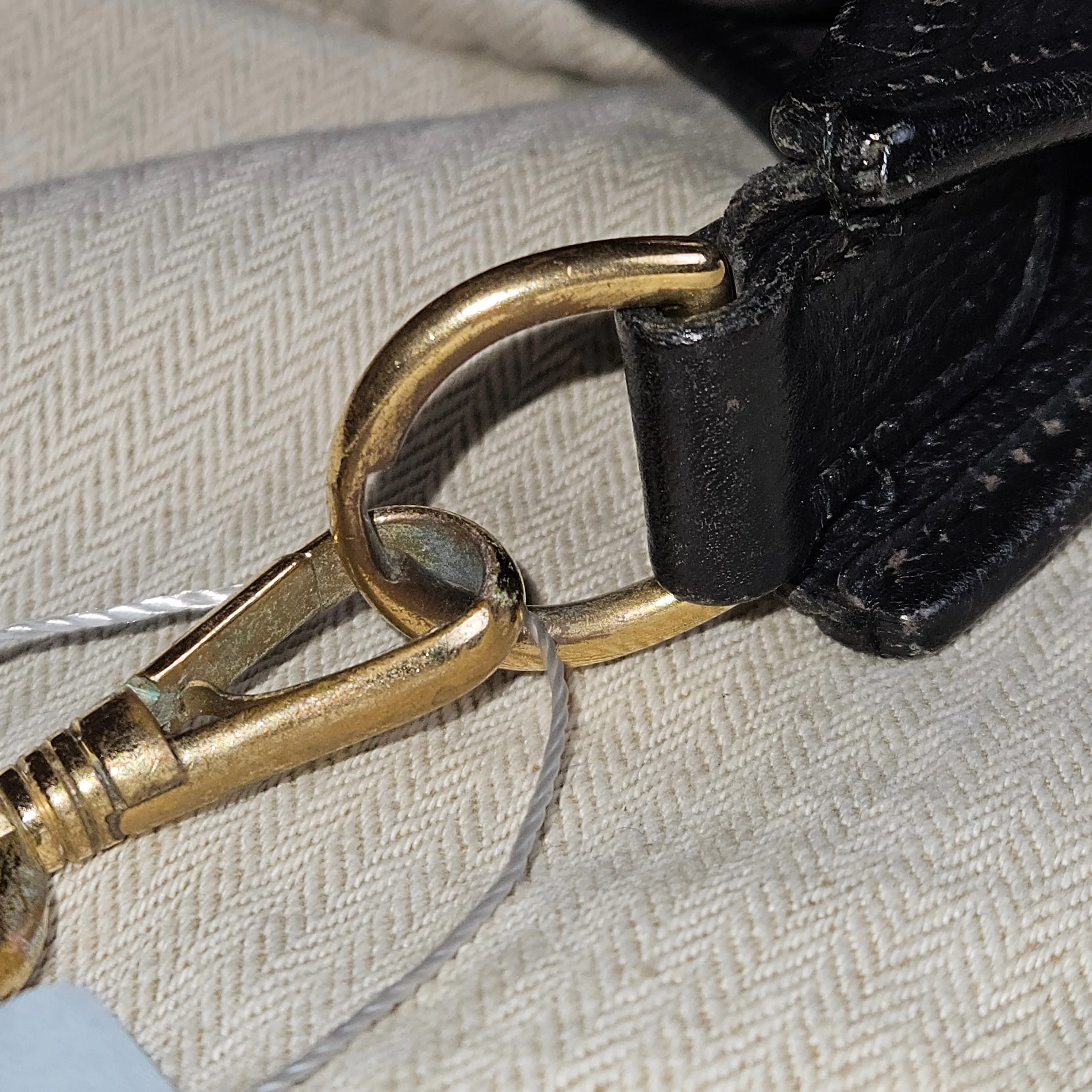 Hermès Noir Evelyne GM Ardennes Crossbody Bag