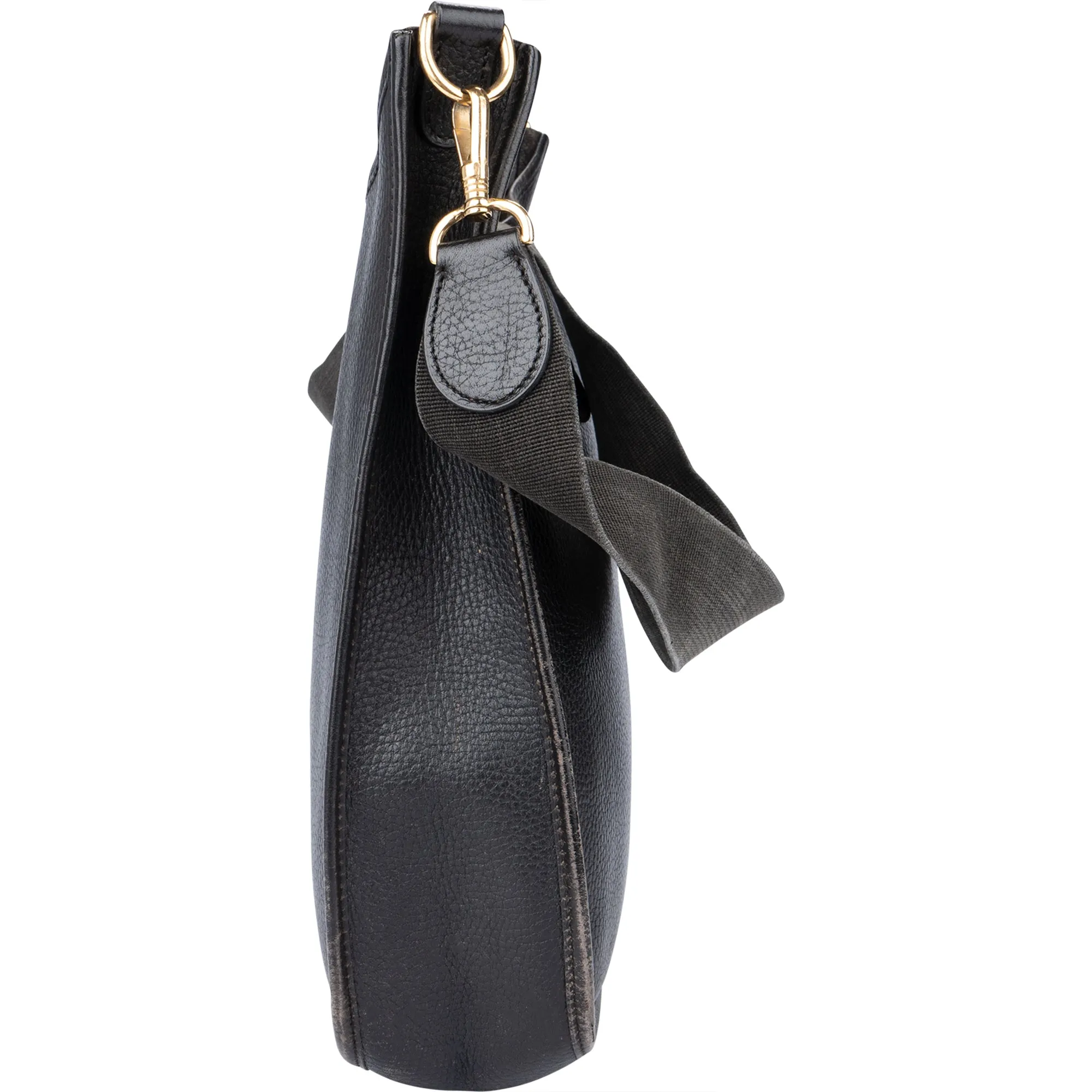 Hermès Noir Evelyne GM Ardennes Crossbody Bag