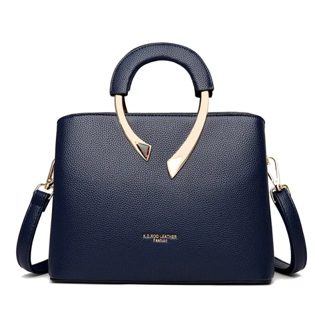 High Quality Leather Casual Crossbody Shoulder Bags for Women 2021 New Luxury Purses And Handbags Women Bags Designer Totes Sac