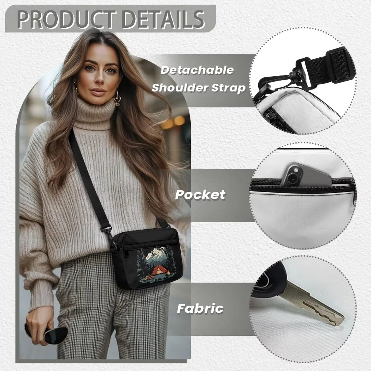 Hobo Crossbody Bags for Women with Adjustable Strap for Daily Use