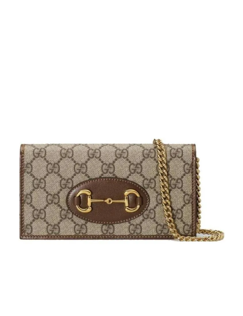 Horsebit Chain 1955 Gucci End-of-season sale Wallet Global shipping network Strap Collection