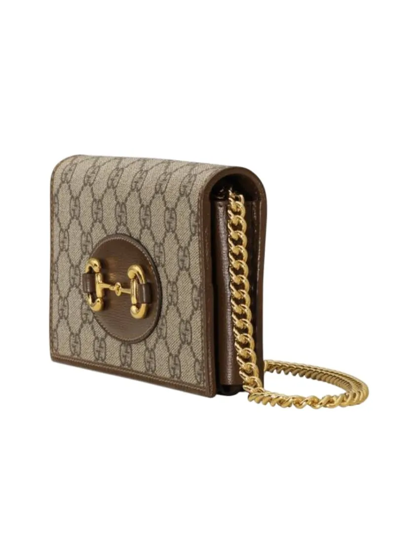 Horsebit Chain 1955 Gucci End-of-season sale Wallet Global shipping network Strap Collection