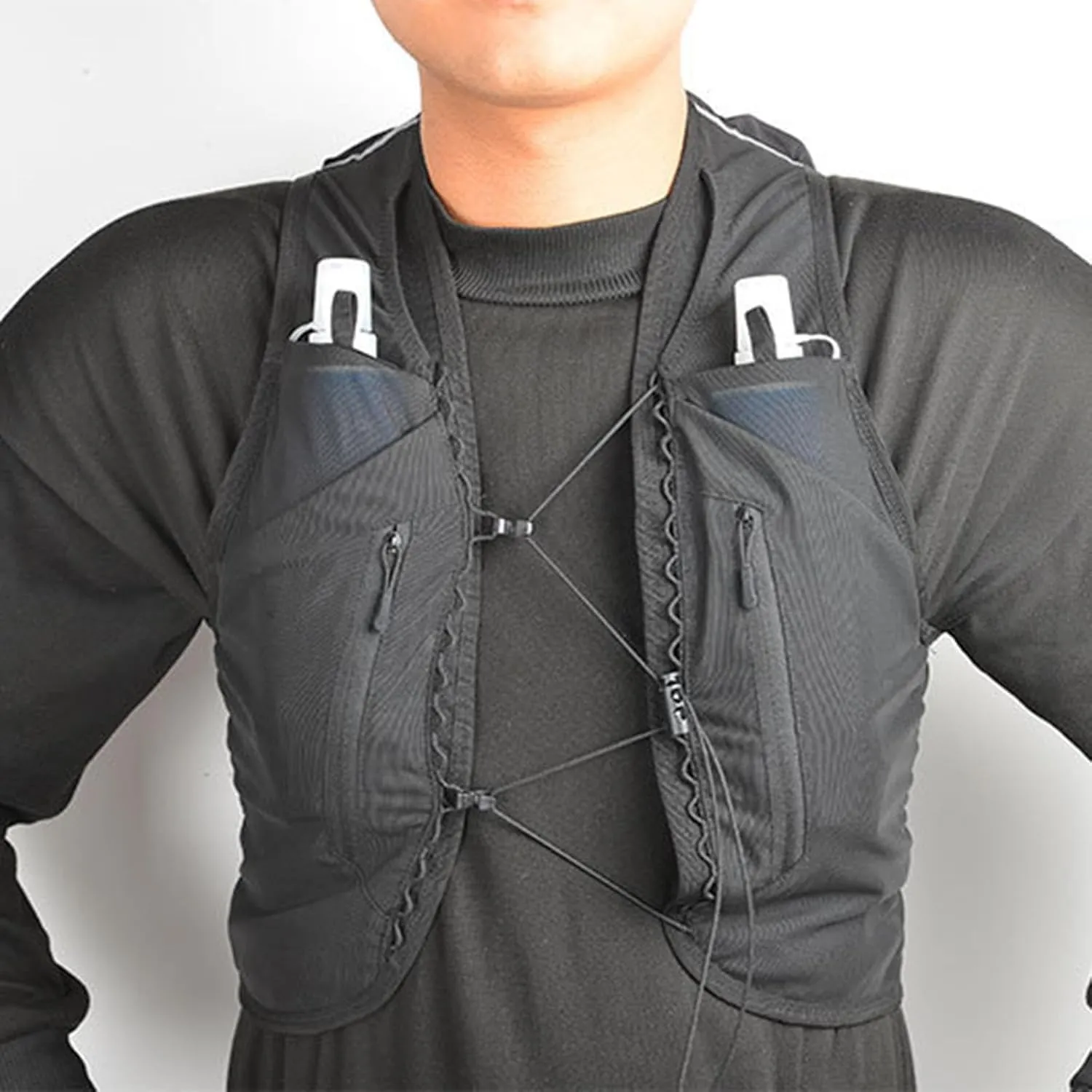 Hydration Vest, , 12L Capacity, Backpack for Men and Women, Hydration Bag for Cycling, Hiking, Climbing, Hydration Pouch