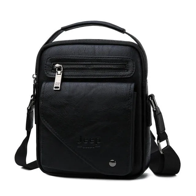 JEEP BULUO Men Bag Famous Designer Men Shoulder Messenger Bags