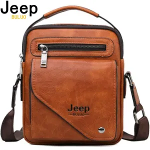 JEEP BULUO Men Bag Famous Designer Men Shoulder Messenger Bags