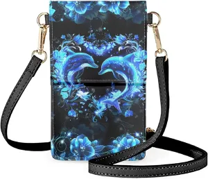 JEOCODY Touch Screen Phone Purse, Lightweight Small Wallet Purses and Handbags with a Shoulder Strap for Women