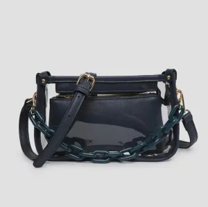Jessica Clear Crossbody (navy)