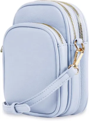 Josie Triple Zip Crossbody Bag