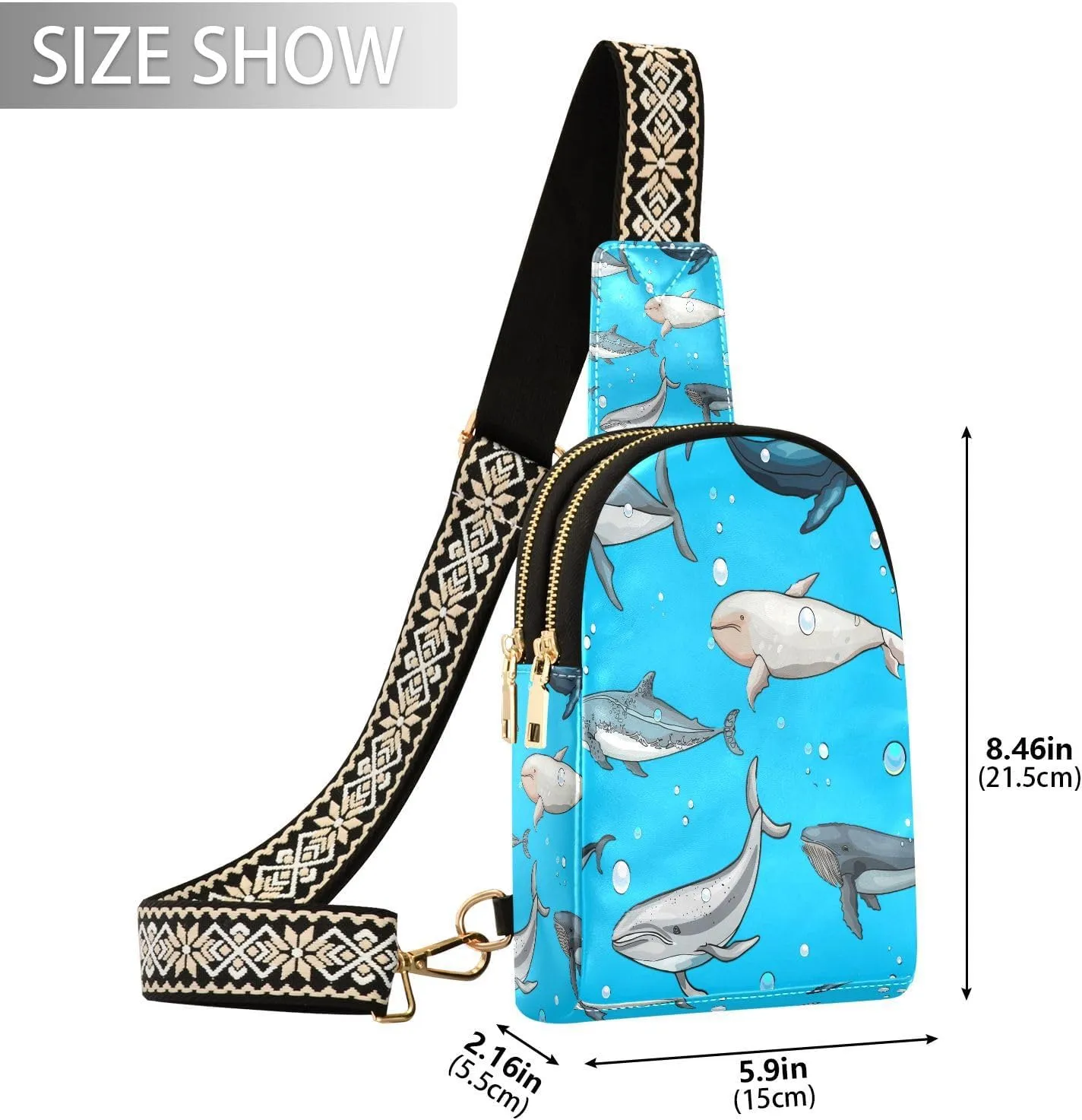 JSTEL Leather Crossbody Sling Bags for Women,Leather Crossbody Purses Leather Crossbody Bag Sling Purse