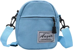 JUMISEE Fashion Canvas Crossbody Purse Small Cell Phone Bag Messenger Bag Handbag for Men Women Kids