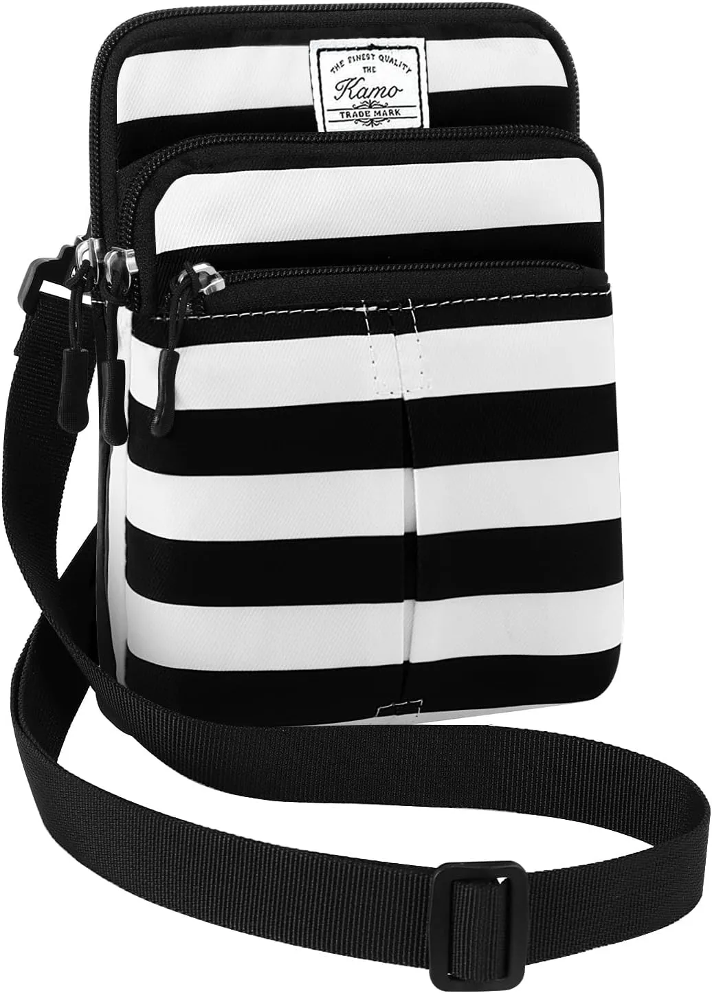 KAMO Multifunction Phone Waist Bag - Diagonal Crossbody Purse for Women & Men