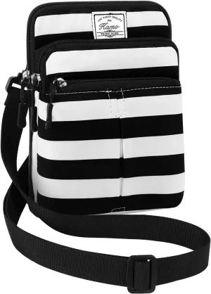 KAMO Multifunction Phone Waist Bag - Diagonal Crossbody Purse for Women & Men