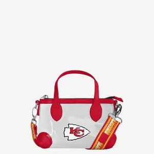 Kansas City Chiefs Big Logo Clear Crossbody Mini Purse
