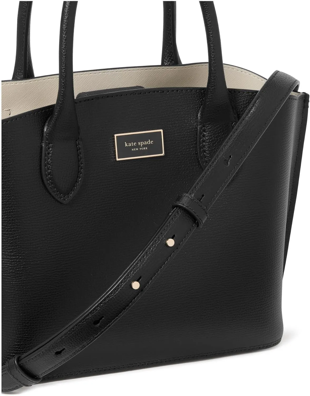 kate spade new york Suite Crossgrain Leather Crossbody Tote