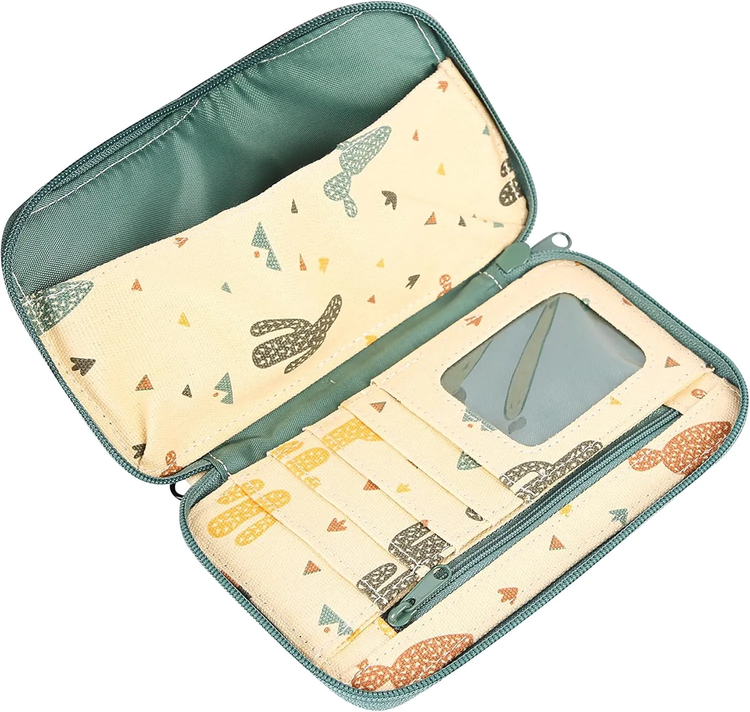 KAVU Go Time Bi-Fold Crossbody Wallet with Rope Strap