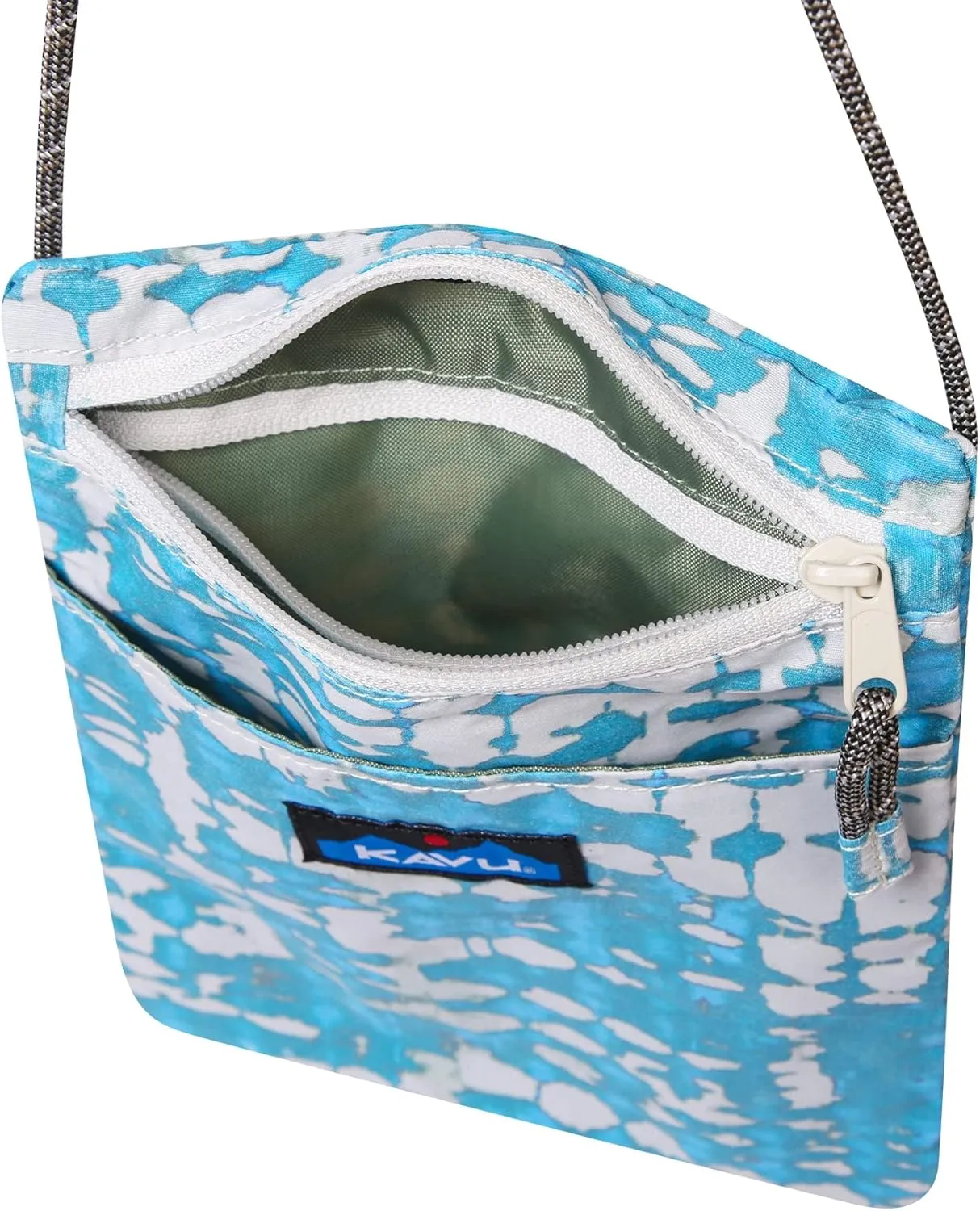 KAVU Summerland Pouch Passport Crossbody Rope Sling