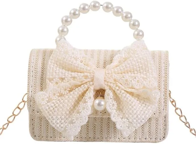 Kids Purse Mini Purse Handbag Toddler Bag PU Leather Handbag Christmas Gift Birthday Gift Holiday Gift for Girl Party Gift (Style 1)