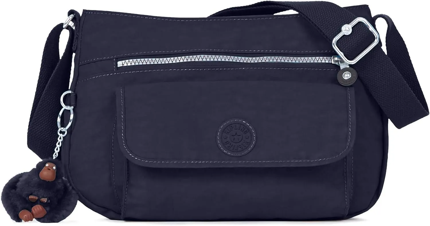 Kipling Women's Syro Crossbody Bag, Organize Accessories, Surprisingly Spacious, Adjustable Strap, Nylon Bag