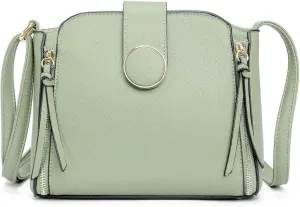 LA TERRE Lightweight Medium Crossbody Bag, Crossbody Purse Shoulder Bag for Women with Adjustable Strap