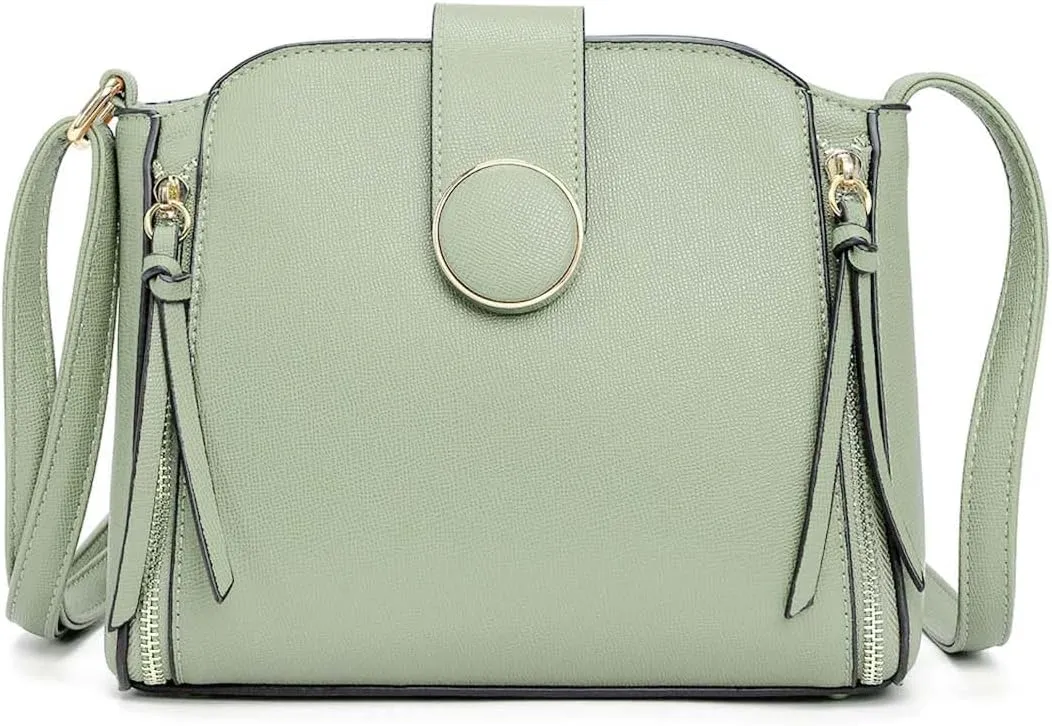 LA TERRE Lightweight Medium Crossbody Bag, Crossbody Purse Shoulder Bag for Women with Adjustable Strap