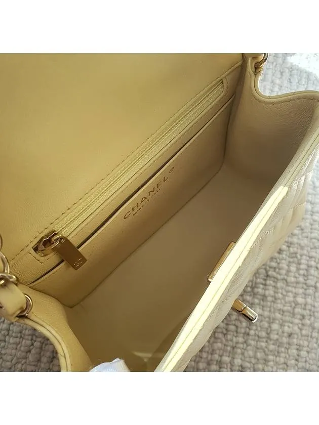 Lambskin Chanel Bag Mini Yellow Flap Cross Light Limited-time offer End-to-end encryption