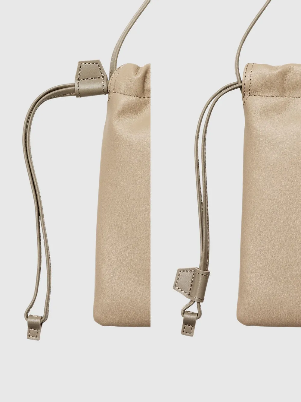 Lambskin Drawstring Pouch