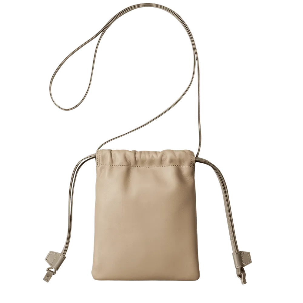 Lambskin Drawstring Pouch
