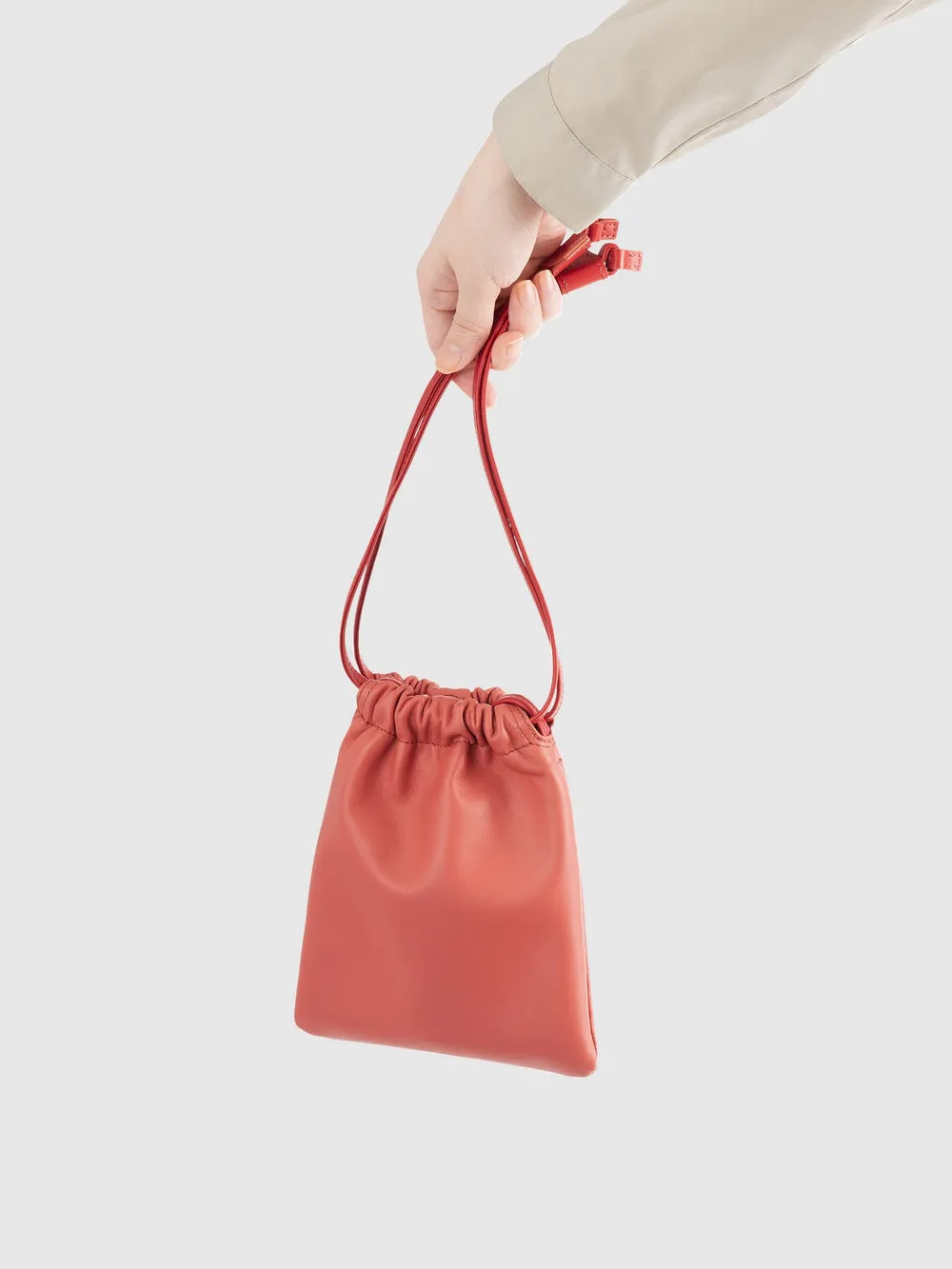 Lambskin Drawstring Pouch