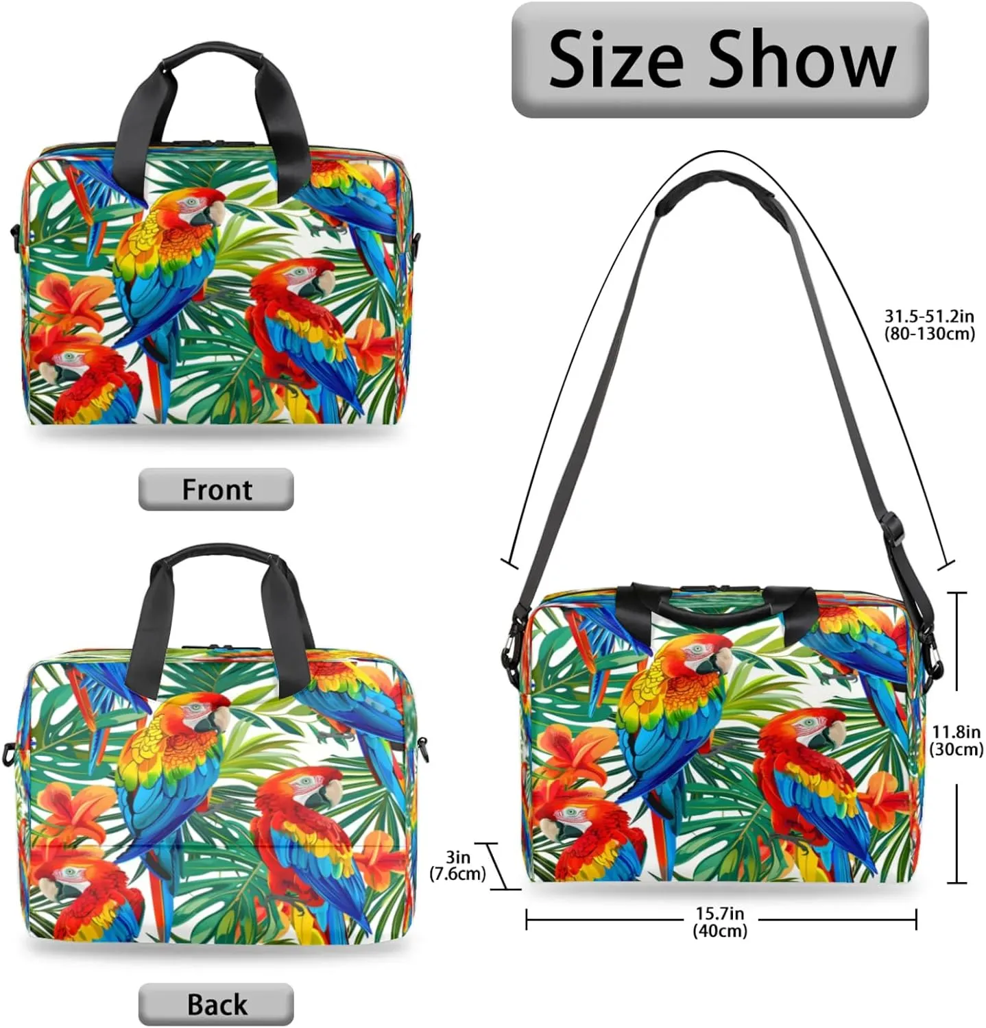 Laptop Shoulder Bag Compatible with Handle, Messenger Shoulder Case for Laptop or Tablet, Laptop Carrying Case