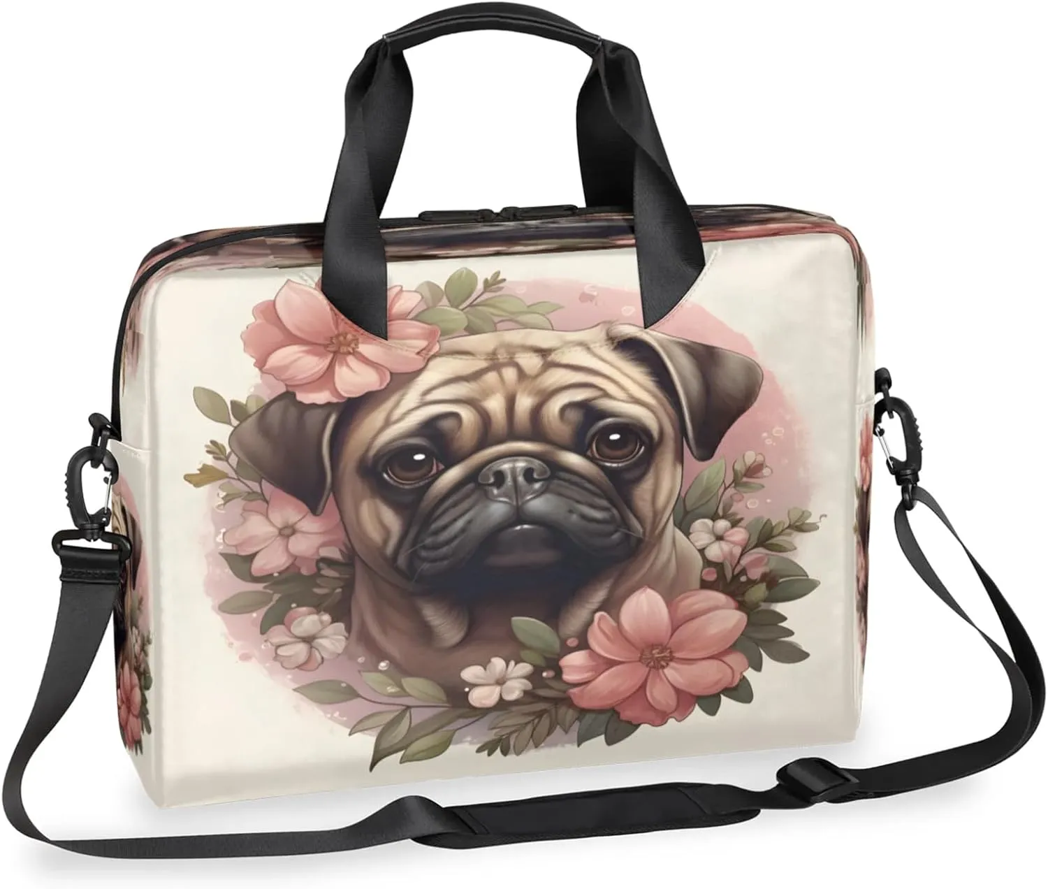 Laptop Shoulder Bag Compatible with Handle, Messenger Shoulder Case for Laptop or Tablet, Laptop Carrying Case