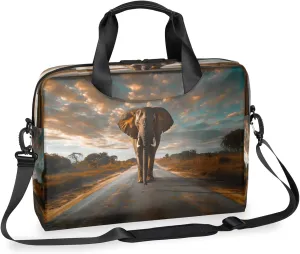 Laptop Shoulder Bag Compatible with Handle, Messenger Shoulder Case for Laptop or Tablet, Laptop Carrying Case