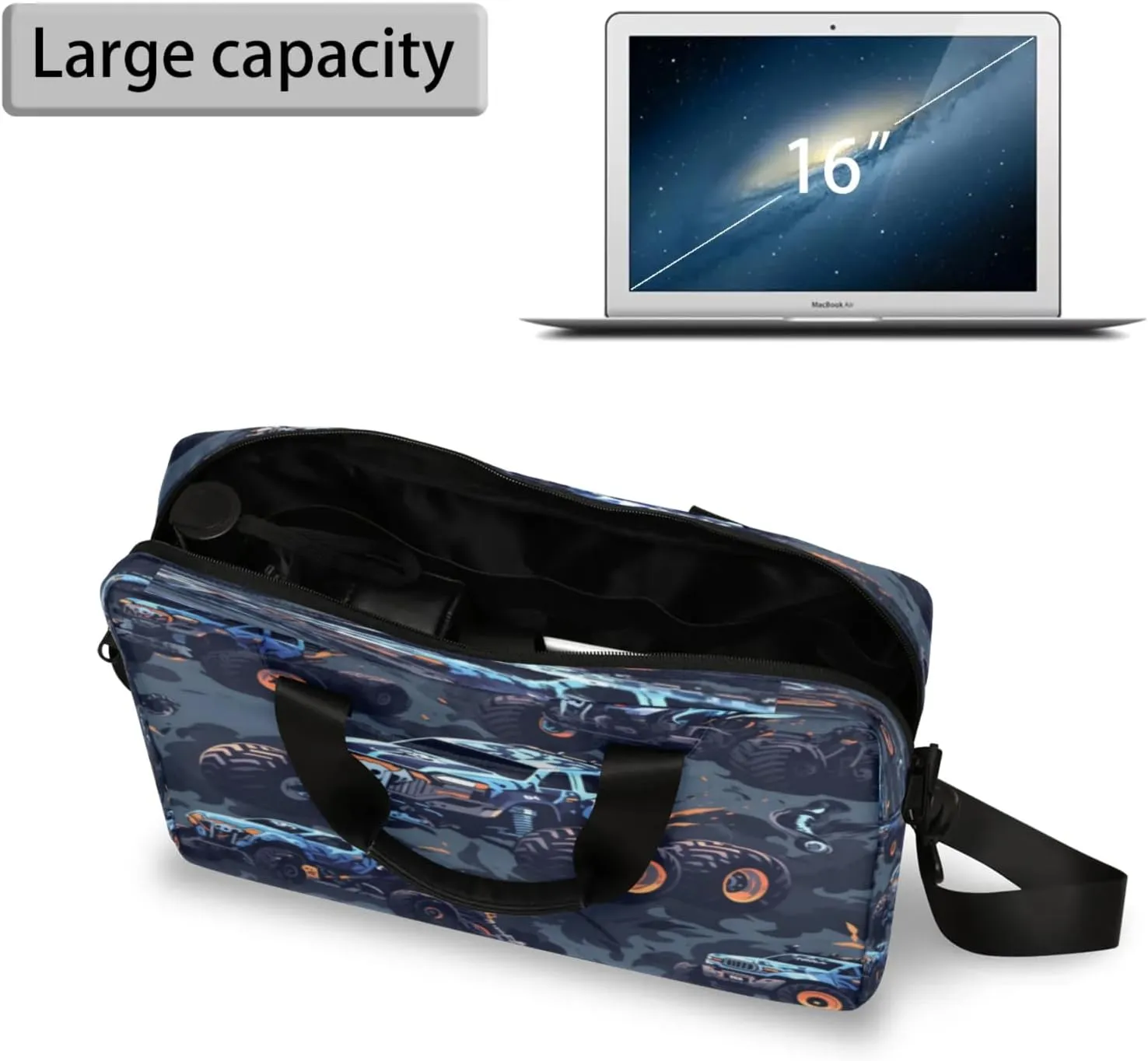 Laptop Shoulder Bag Compatible with Handle, Messenger Shoulder Case for Tablet, Laptop Carrying Case